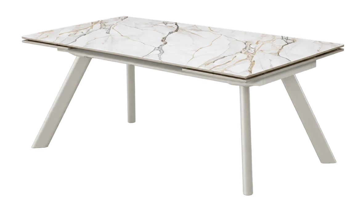 Stone extendable dining table from the Hight Package